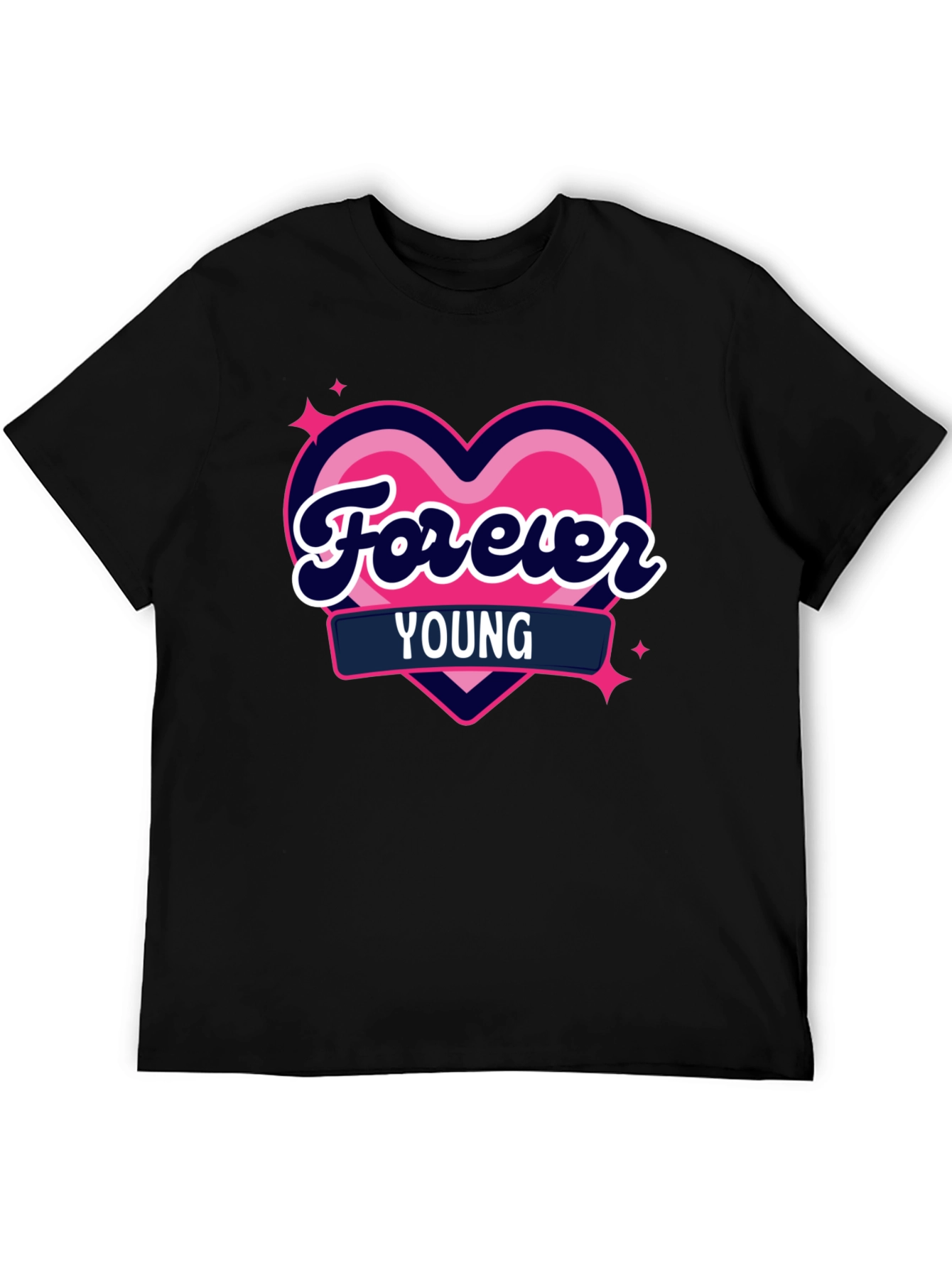 Forever Young Heart Graphic Tee