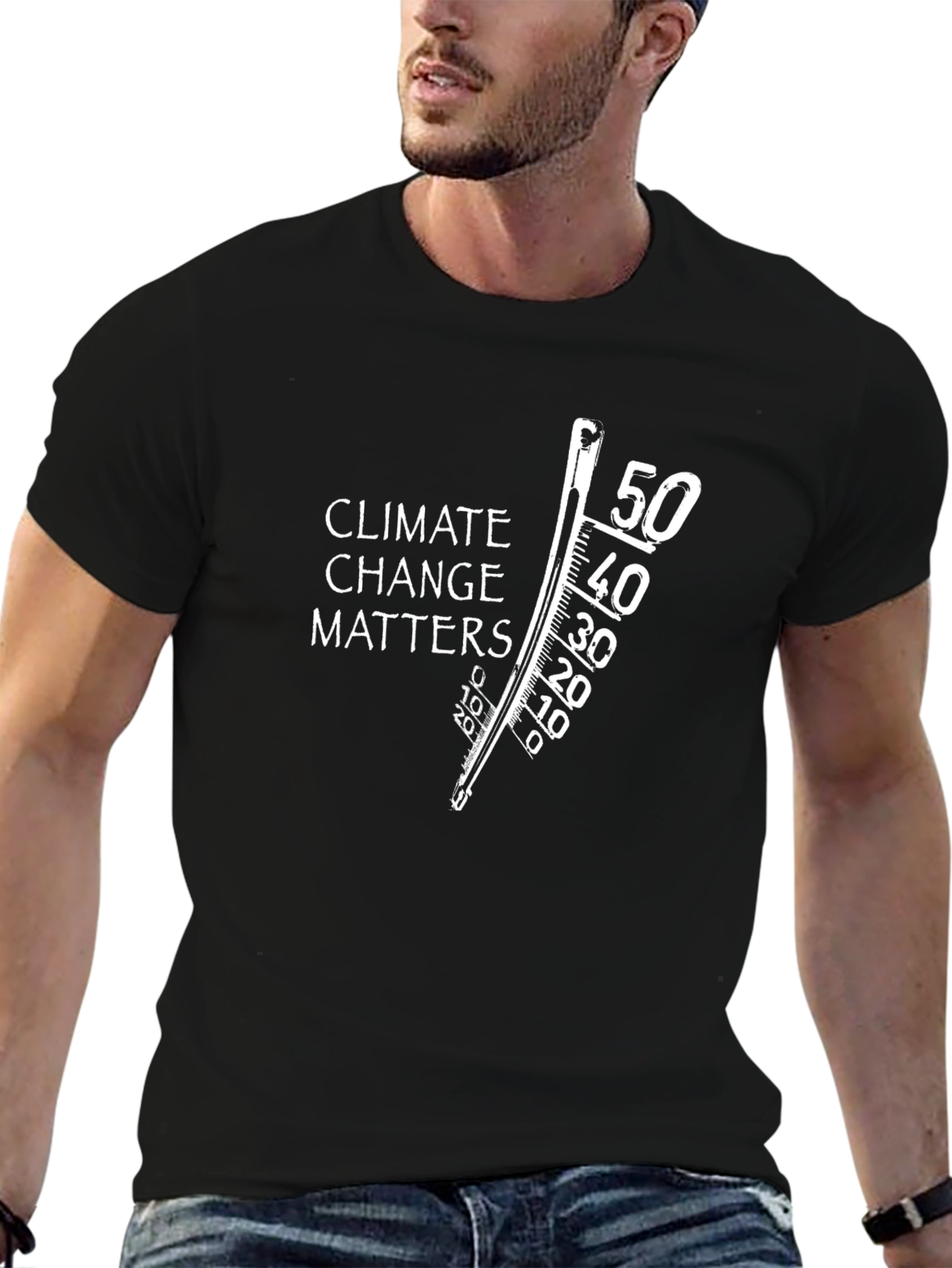 Climate Change Matters T-Shirt - Environmental Awareness Tee