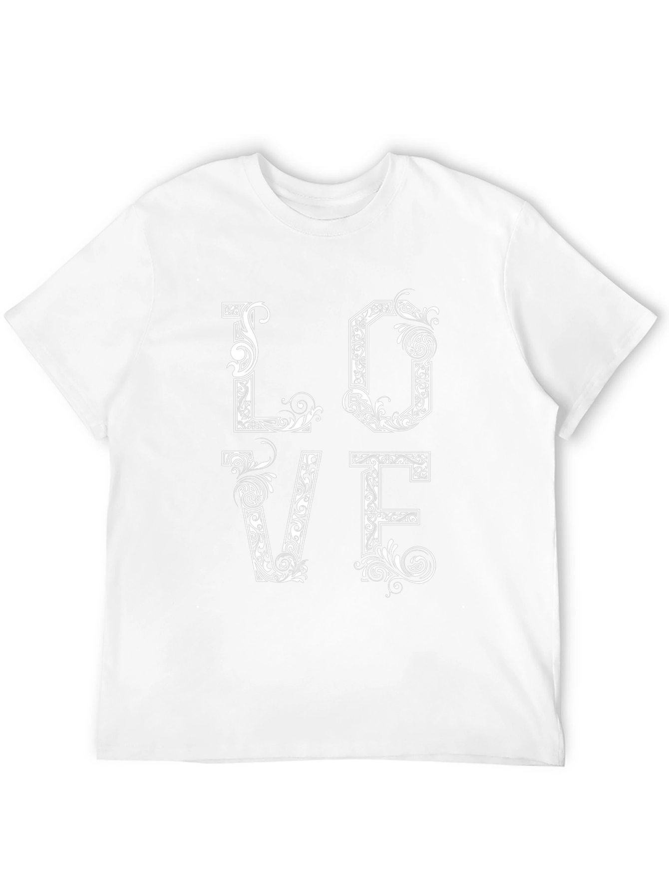 Love Graphic Print T-Shirt - Black