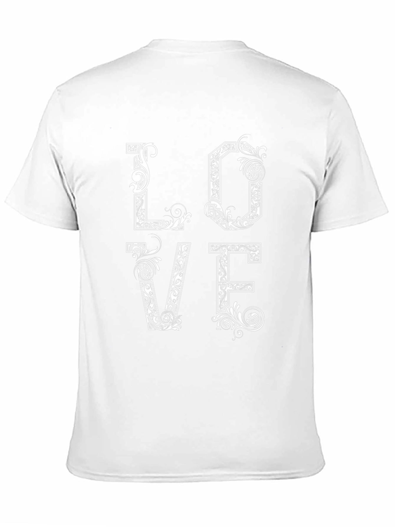 Love Graphic Print T-Shirt - Black