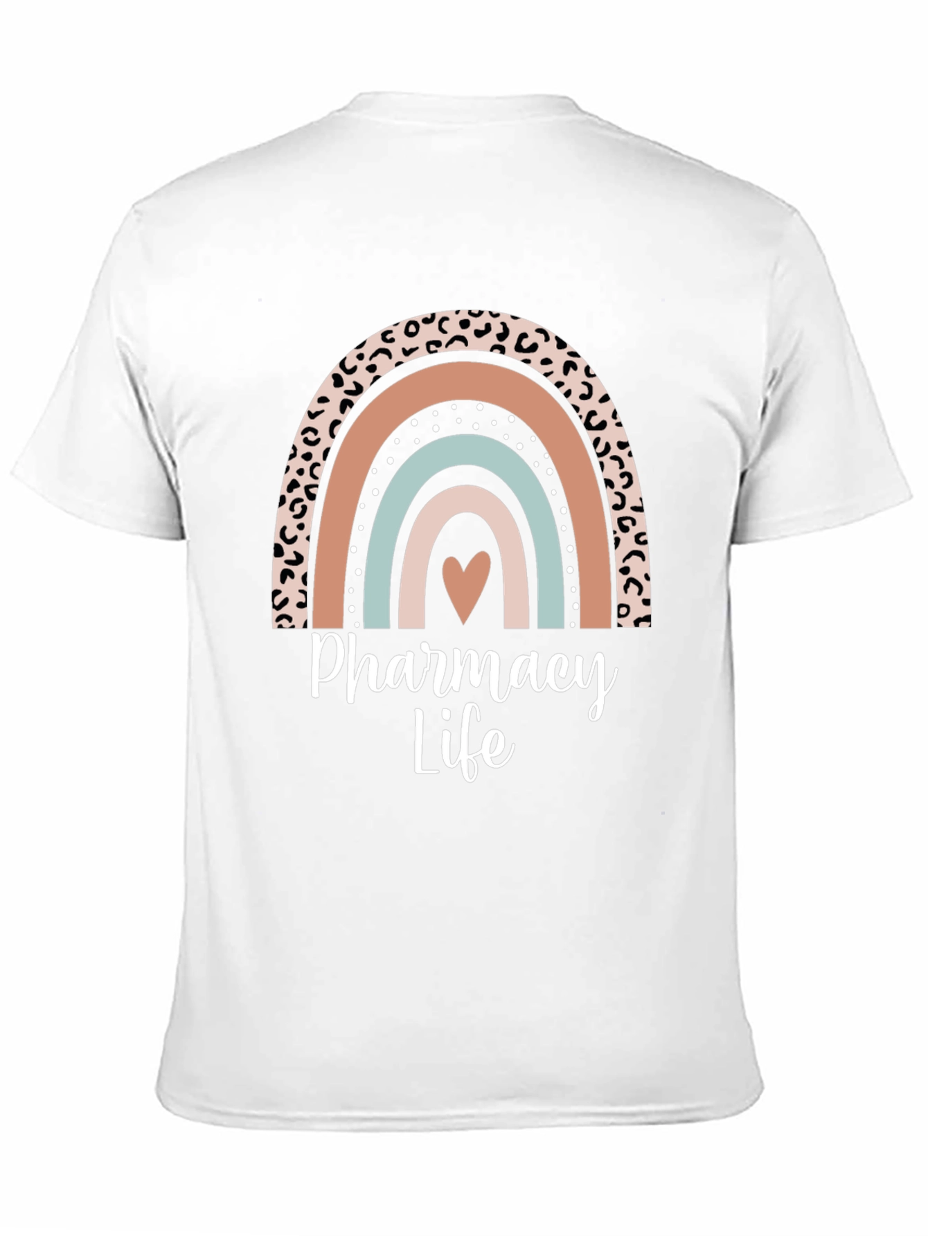 Pharmacy Life Rainbow Graphic T-Shirt