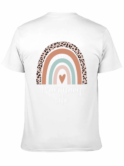 Pharmacy Life Rainbow Graphic T-Shirt