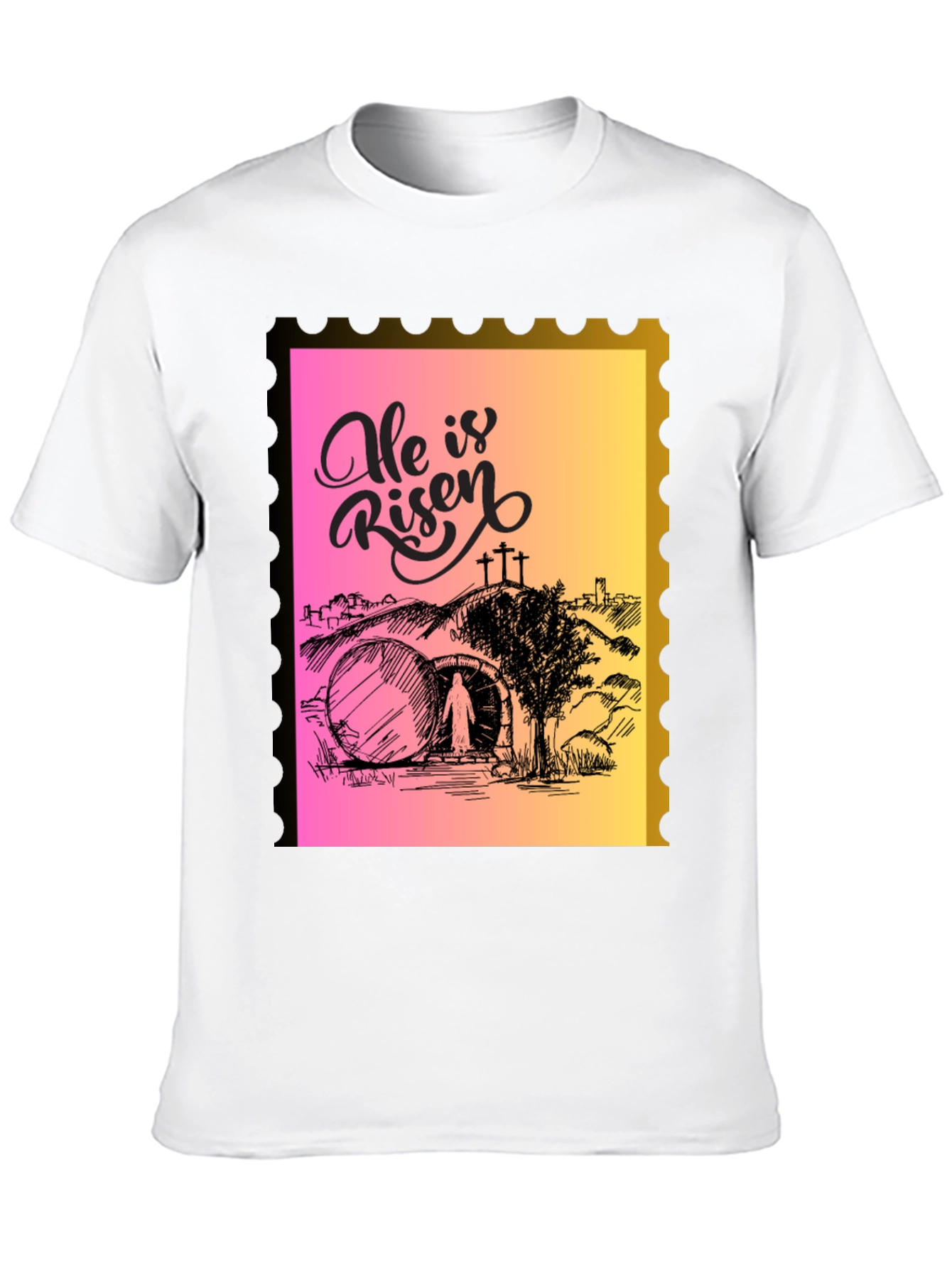 He Is Risen Easter Graphic Tee