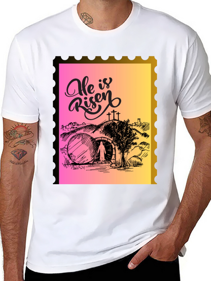 He Is Risen Easter Graphic Tee