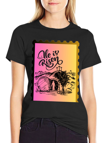 He Is Risen Easter Graphic Tee