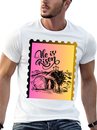 He Is Risen Easter Graphic Tee