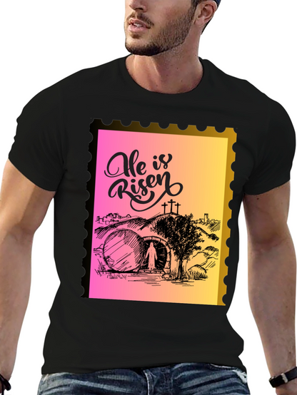 He Is Risen Easter Graphic Tee