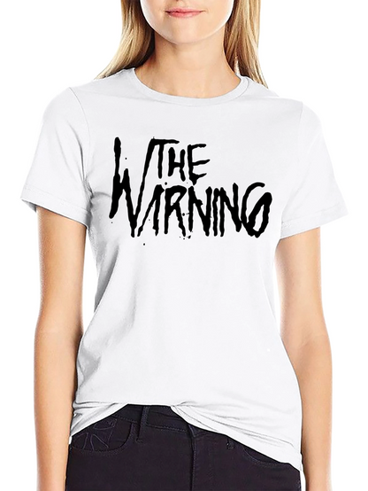 The Warning Band T-Shirt Black