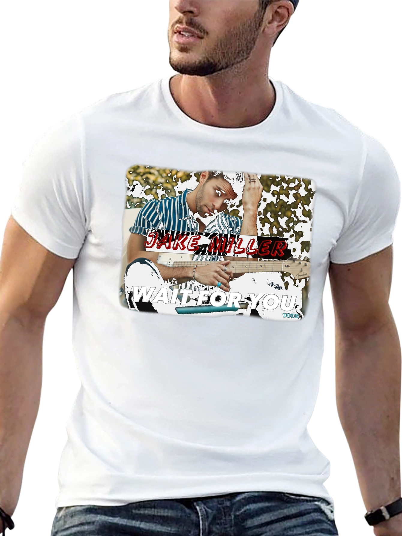 Jake Miller Wait For You Tour Black T-Shirt