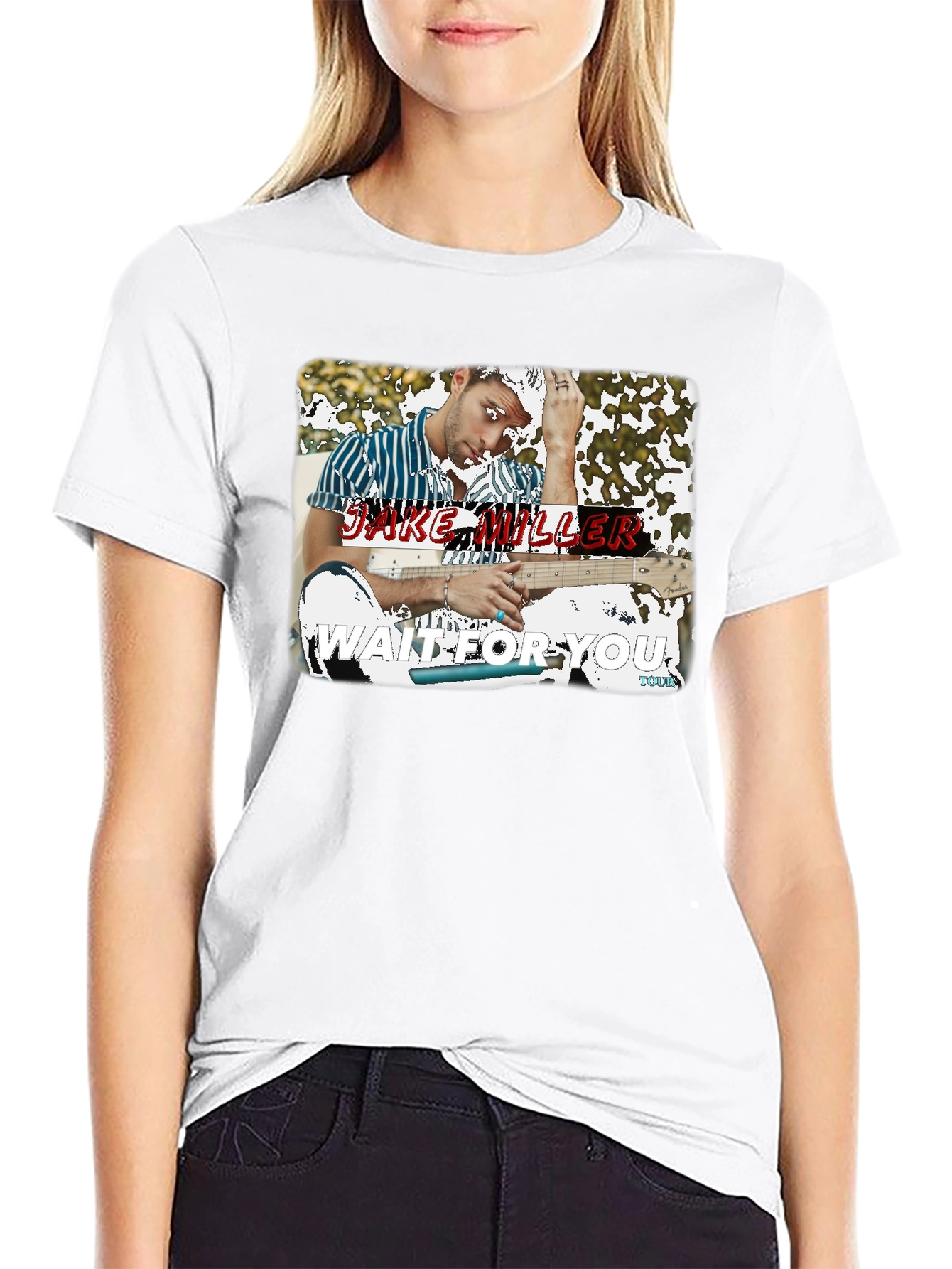 Jake Miller Wait For You Tour Black T-Shirt