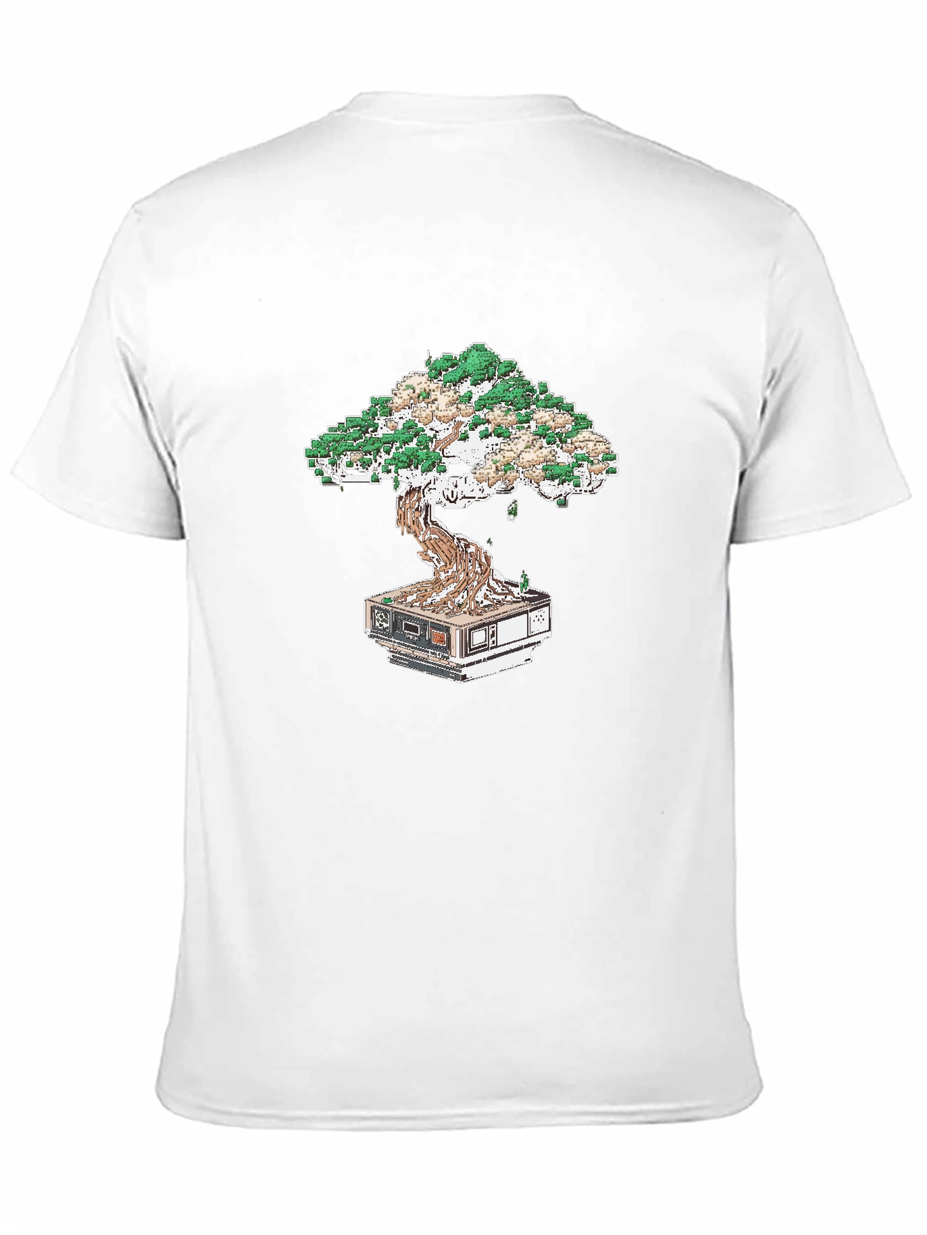 Tech Bonsai Tee: Cool Geeky Style