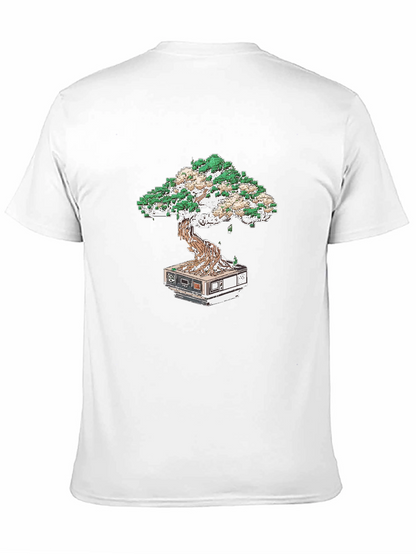 Tech Bonsai Tee: Cool Geeky Style