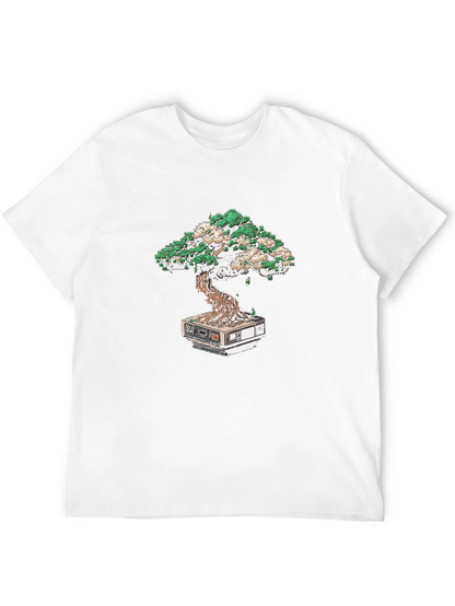 Tech Bonsai Tee: Cool Geeky Style