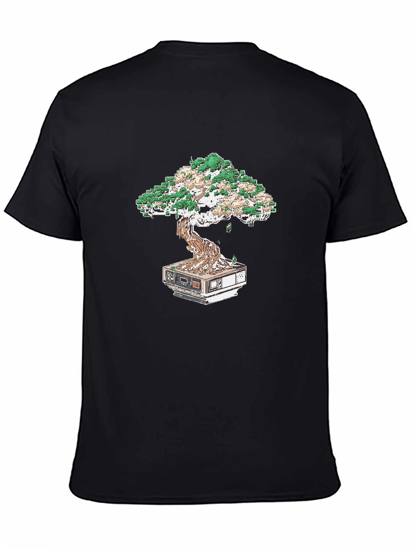 Tech Bonsai Tee: Cool Geeky Style