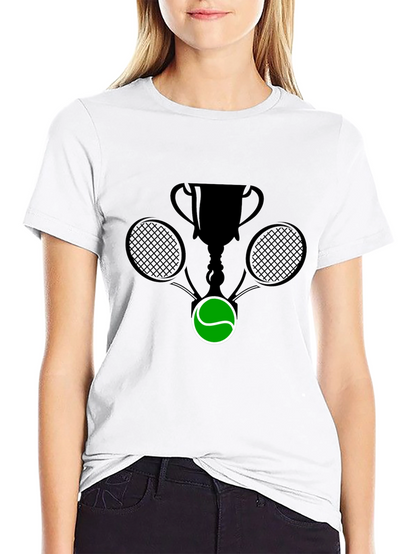 Tennis Trophy Graphic T-Shirt
