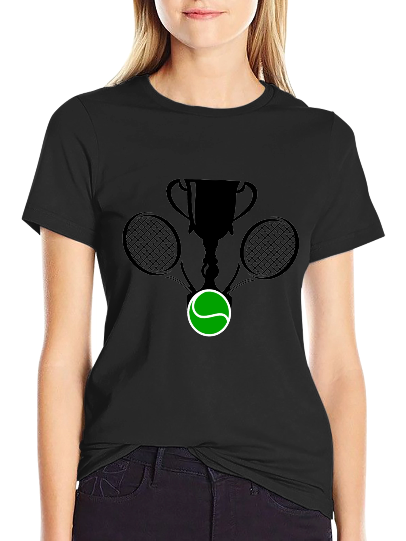 Tennis Trophy Graphic T-Shirt