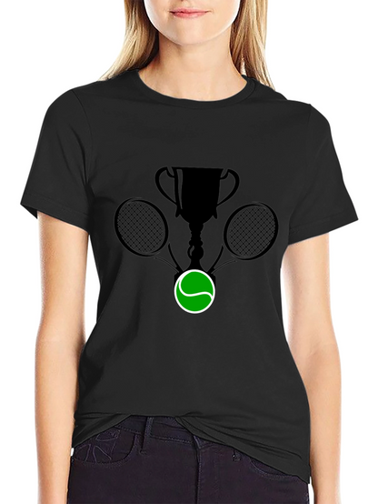 Tennis Trophy Graphic T-Shirt