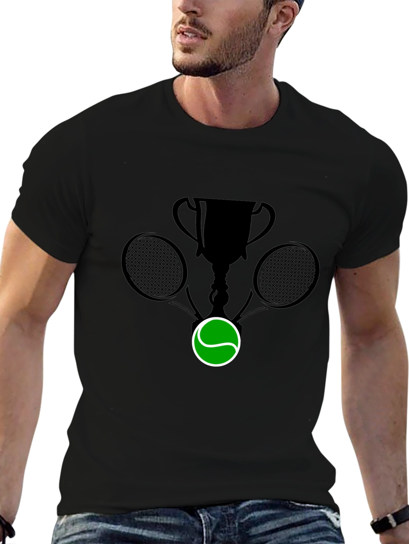 Tennis Trophy Graphic T-Shirt
