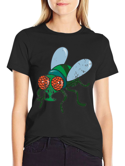 Fly Graphic Print Mens T-Shirt