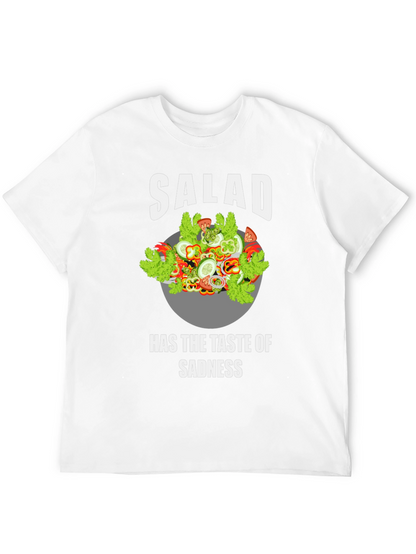 Salad Taste of Sadness Graphic T-Shirt - Funny Tee