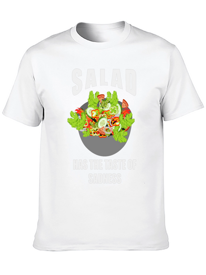 Salad Taste of Sadness Graphic T-Shirt - Funny Tee