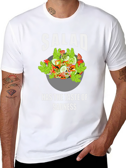 Salad Taste of Sadness Graphic T-Shirt - Funny Tee