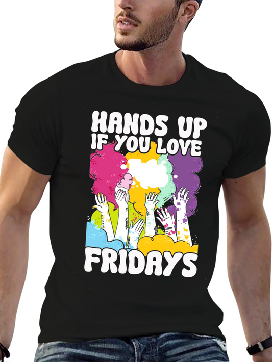 Hands Up Fridays Graphic T-Shirt