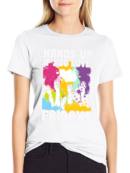 Hands Up Fridays Graphic T-Shirt