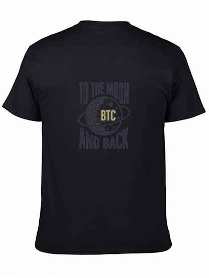 Bitcoin to the Moon Graphic T-Shirt