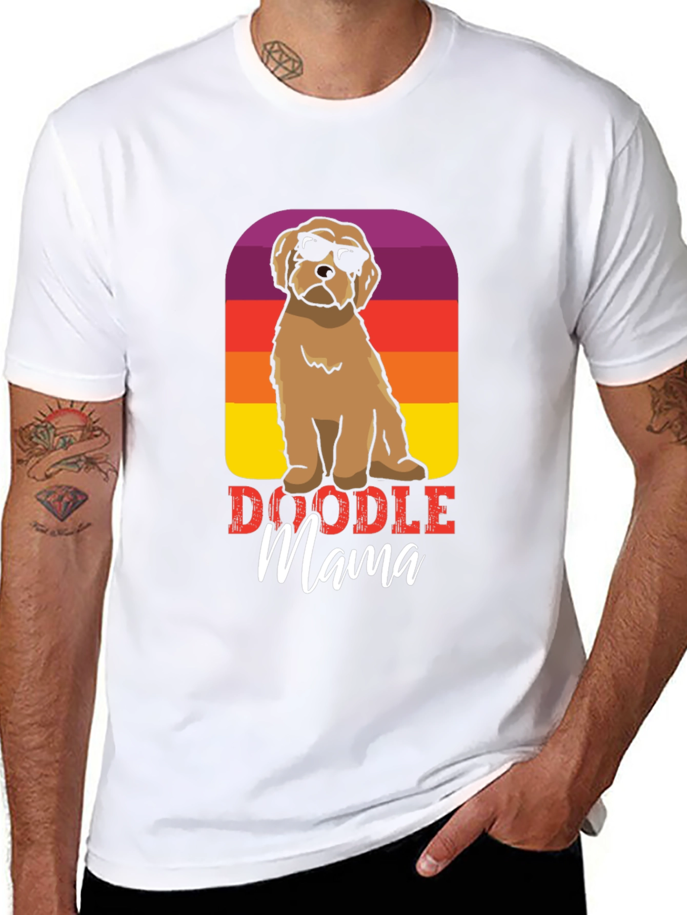 Doodle Mama T-Shirt - Dog Lover Tee