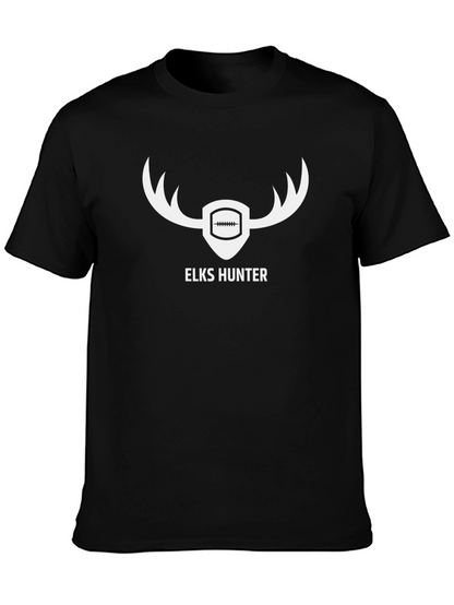 Elks Hunter Graphic Tee - Football Antlers