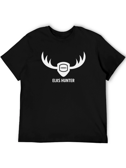 Elks Hunter Graphic Tee - Football Antlers