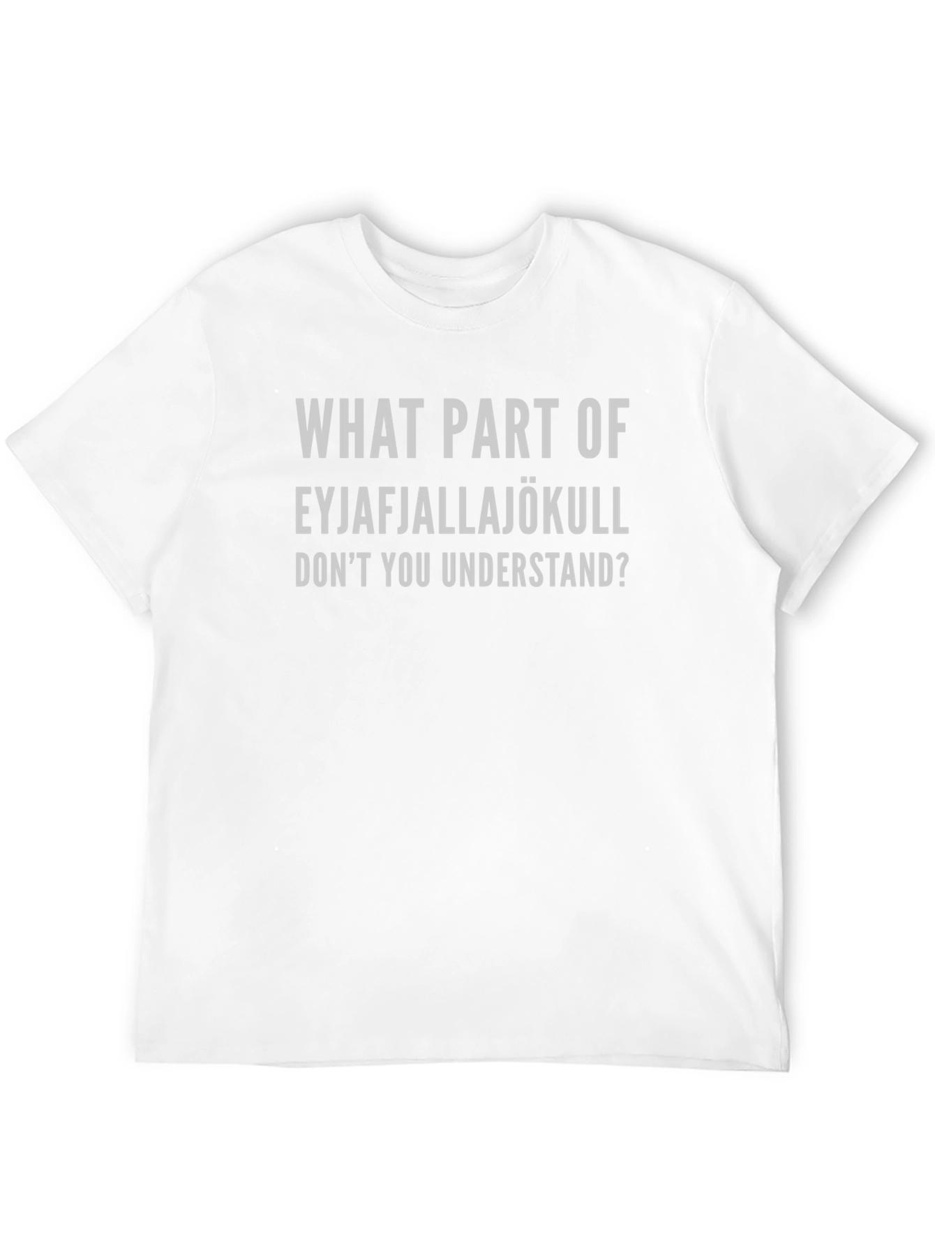 Eyjafjallajökull Funny Graphic T-Shirt