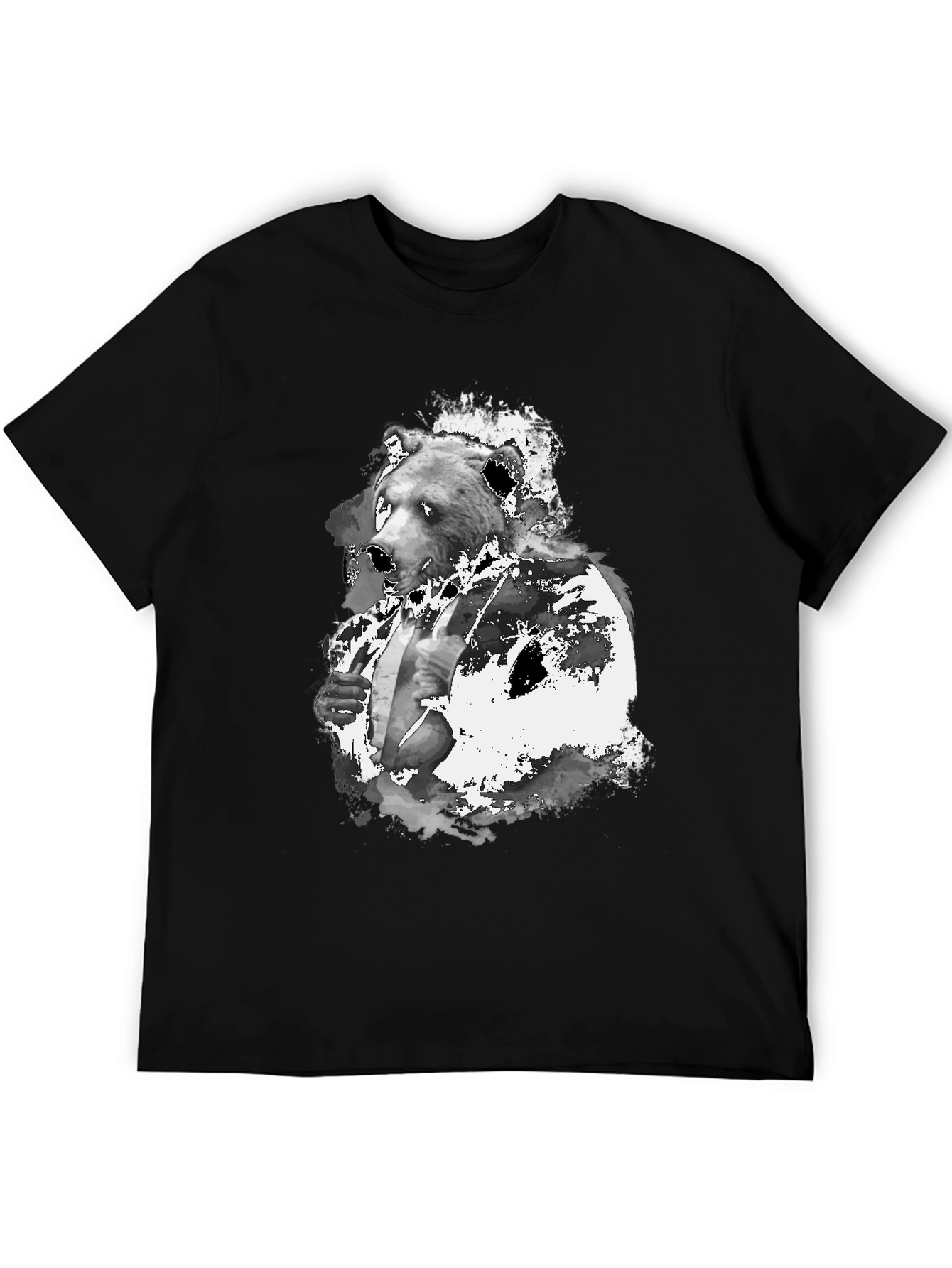 Bear Suit T-Shirt - Stylish Graphic Tee