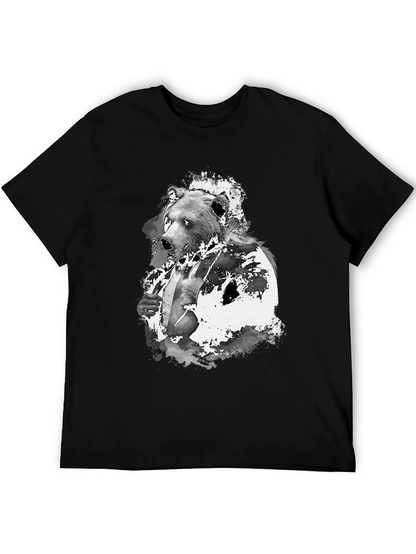 Bear Suit T-Shirt - Stylish Graphic Tee
