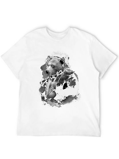 Bear Suit T-Shirt - Stylish Graphic Tee