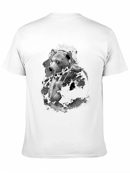 Bear Suit T-Shirt - Stylish Graphic Tee