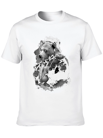 Bear Suit T-Shirt - Stylish Graphic Tee