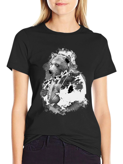 Bear Suit T-Shirt - Stylish Graphic Tee