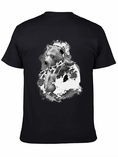 Bear Suit T-Shirt - Stylish Graphic Tee