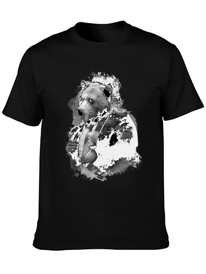 Bear Suit T-Shirt - Stylish Graphic Tee