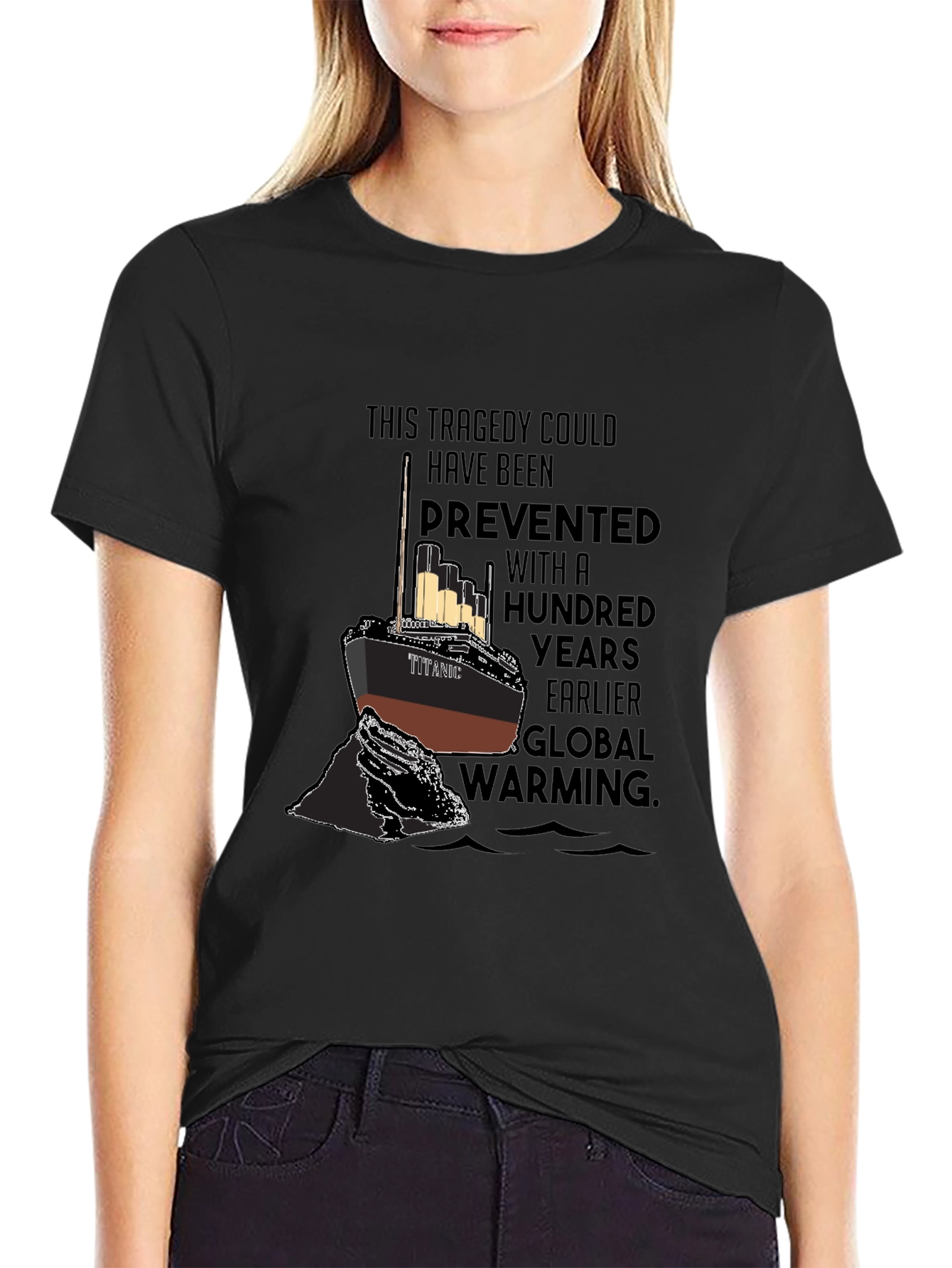 Titanic Global Warming T-Shirt