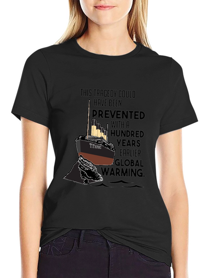 Titanic Global Warming T-Shirt