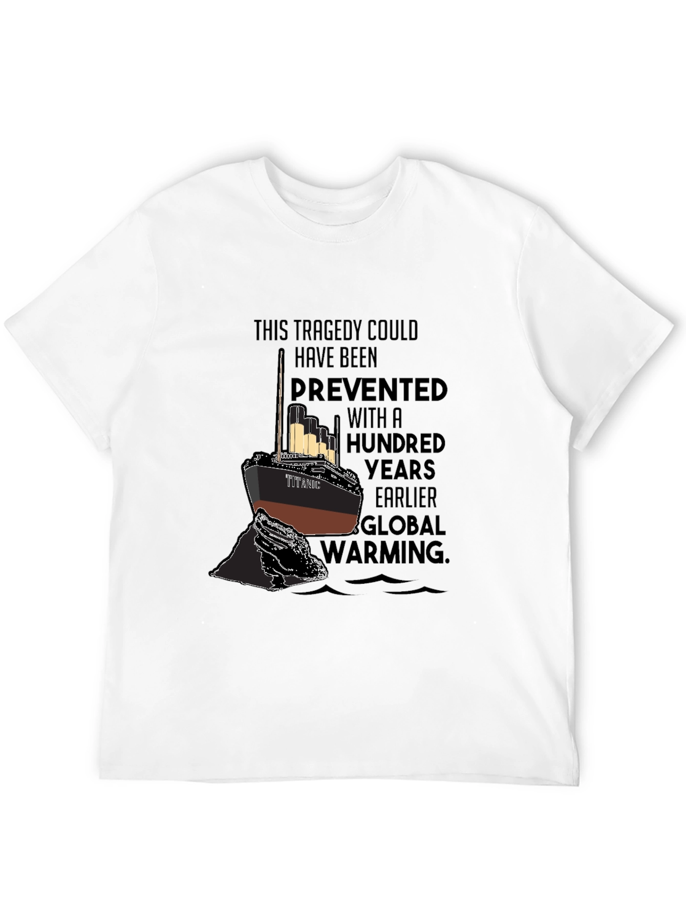 Titanic Global Warming T-Shirt
