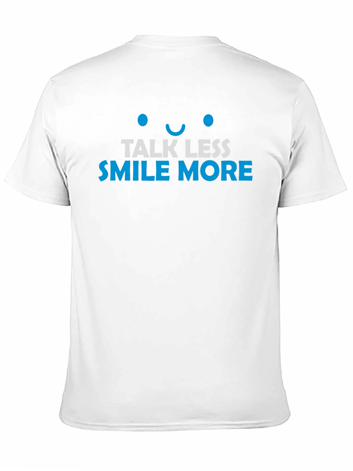 Talk Less Smile More Graphic Tee - Black