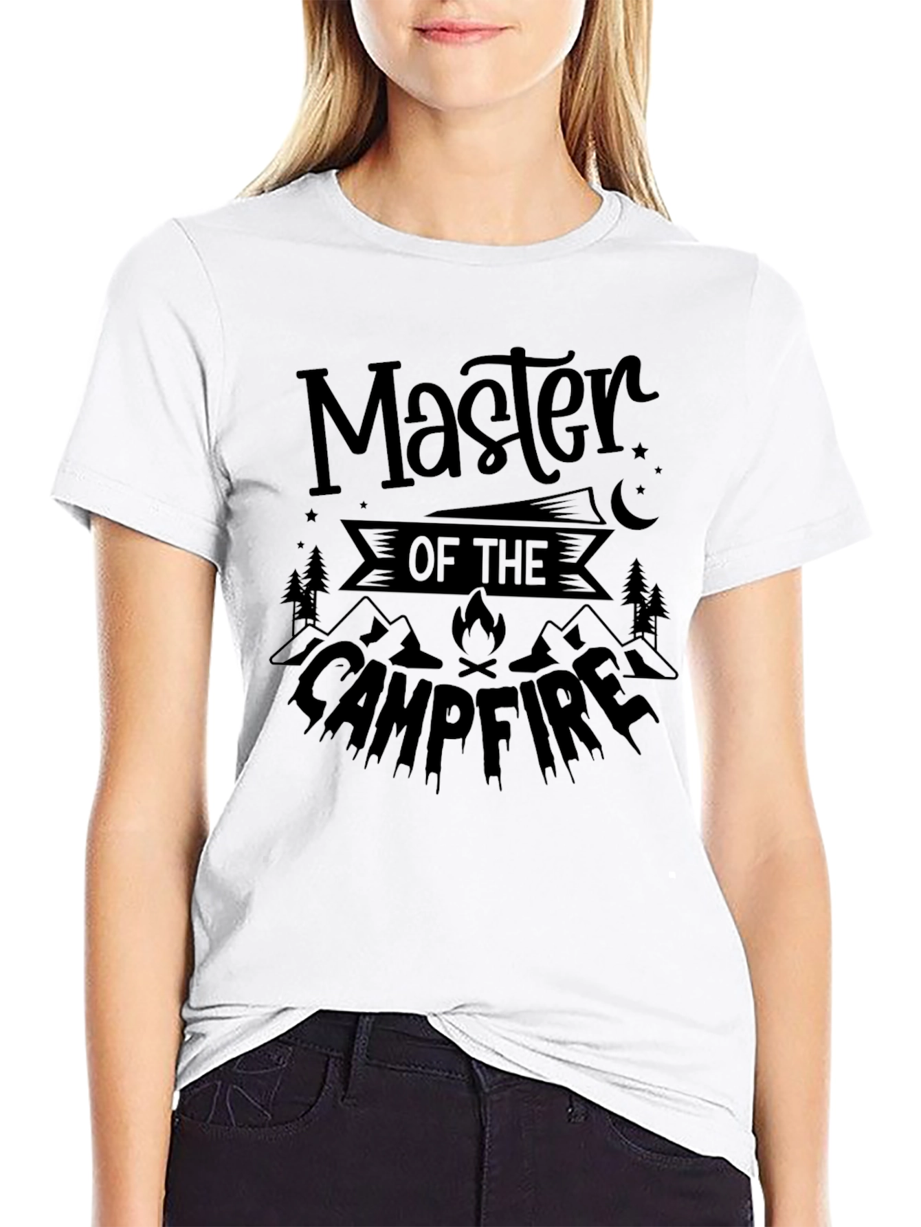 Master of Campfire Graphic Tee - Camping T-Shirt