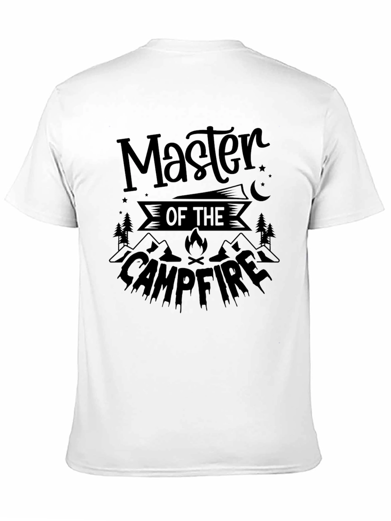 Master of Campfire Graphic Tee - Camping T-Shirt
