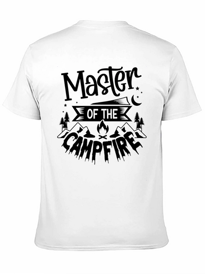 Master of Campfire Graphic Tee - Camping T-Shirt