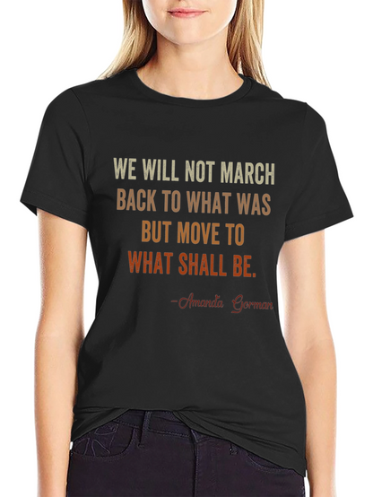 Amanda Gorman Quote T-Shirt - Inspirational Tee