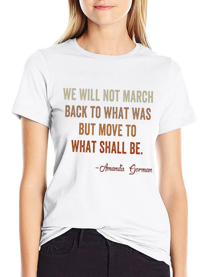 Amanda Gorman Quote T-Shirt - Inspirational Tee